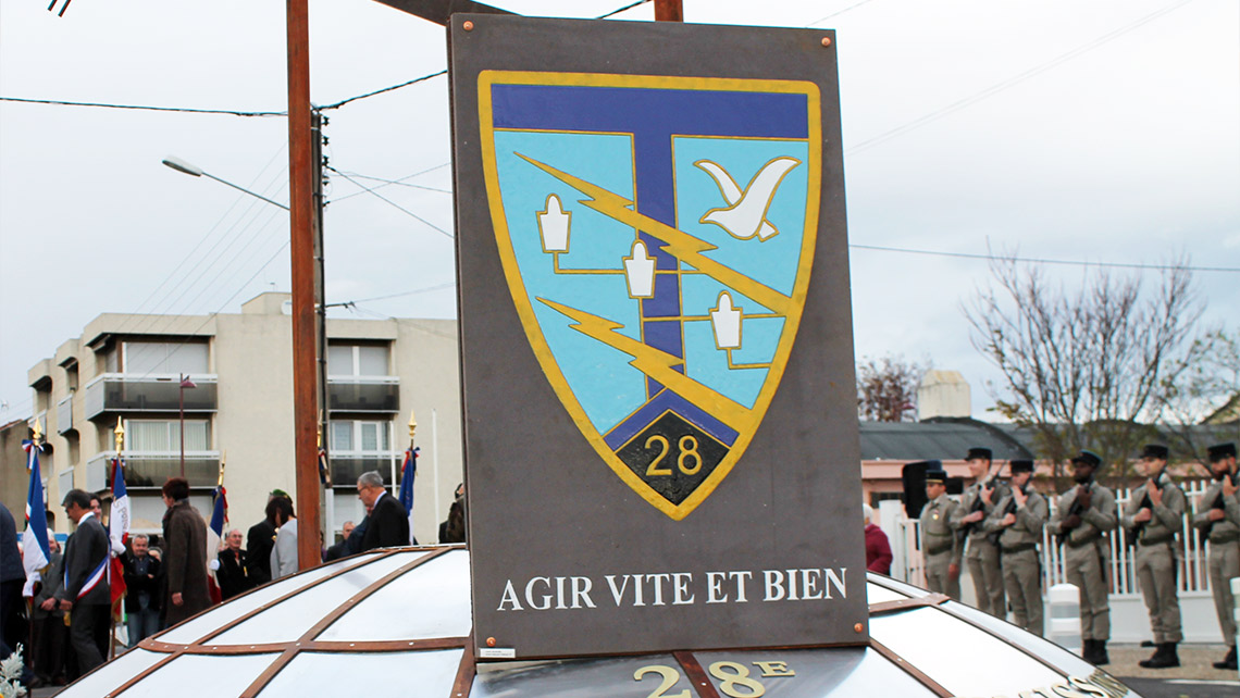 Enamelled memorial plaque