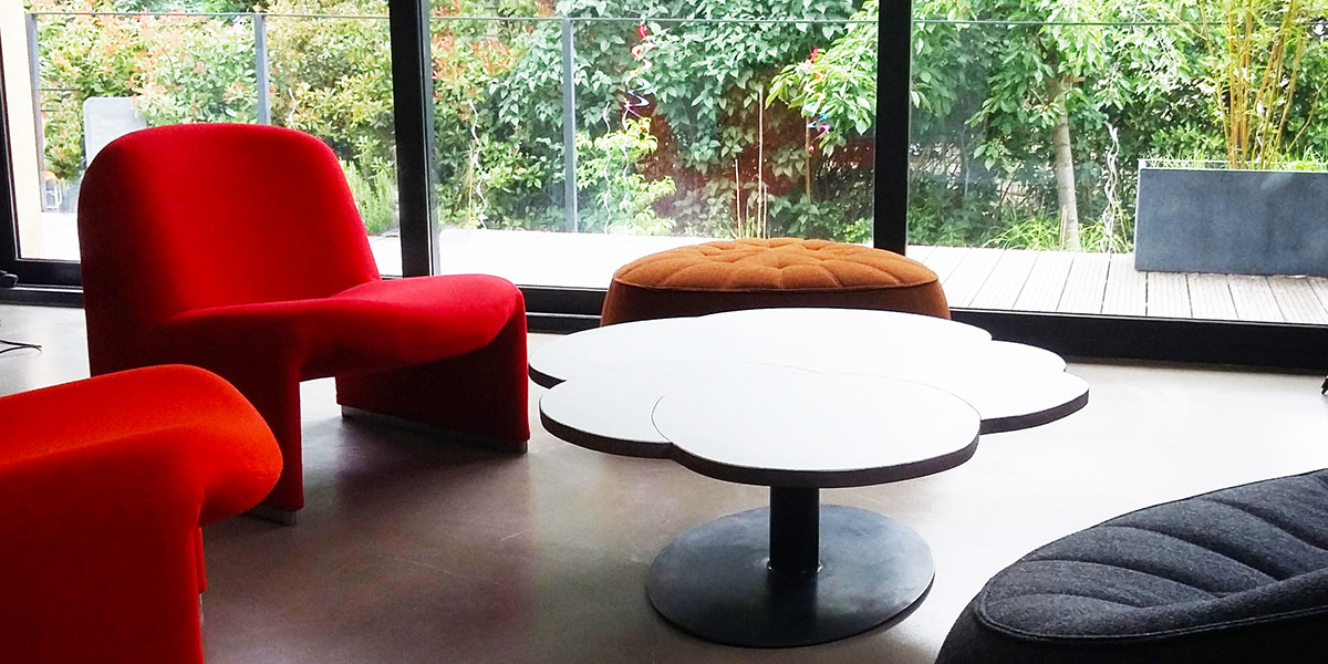 table émaillée cloud