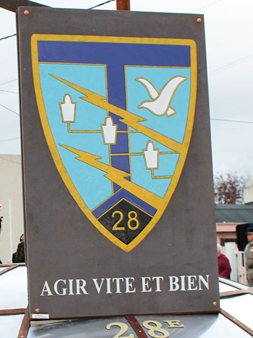 Plaques émaillées commémoratives